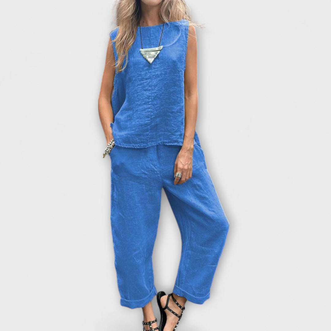 Jennifer - Comfortable Cotton-Linen Outfit