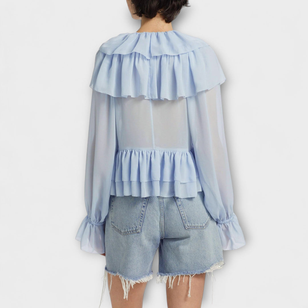 Martha – Ruffled Shirt Soraya