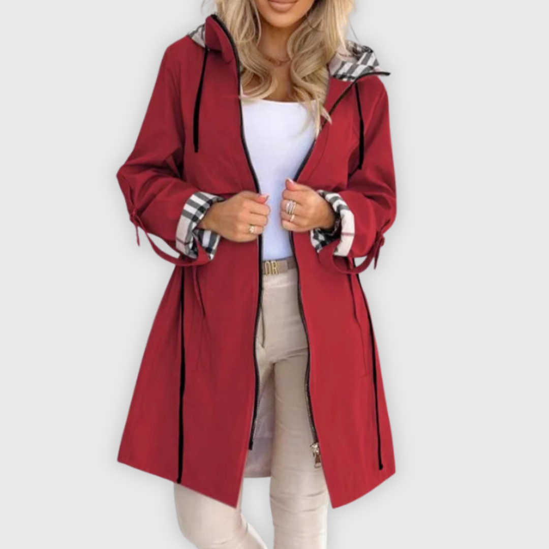 Natalia | Water and Windproof Zip Coat