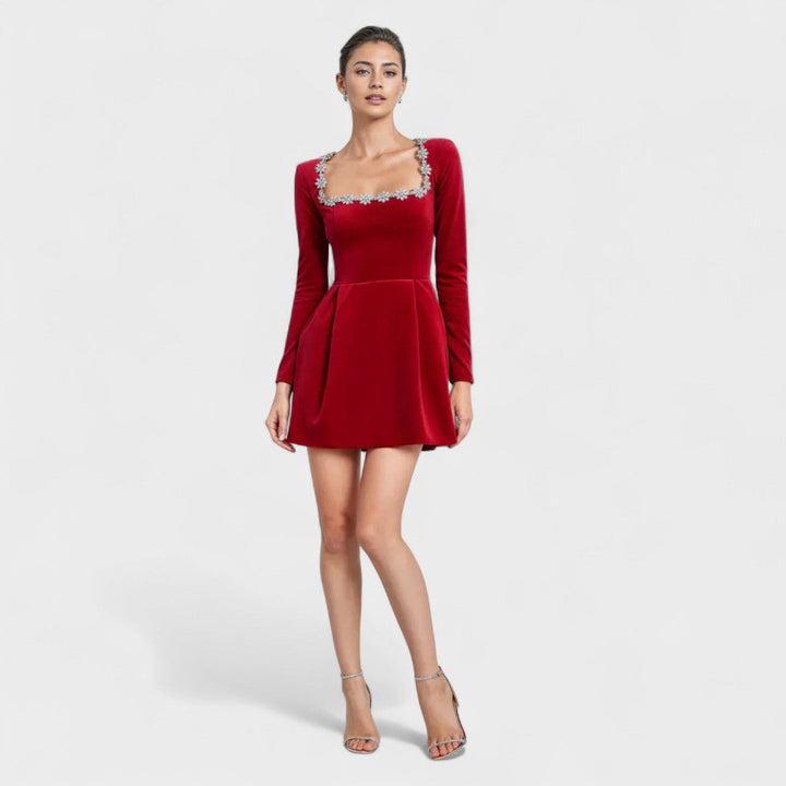 Elea | Satin Mini Dress