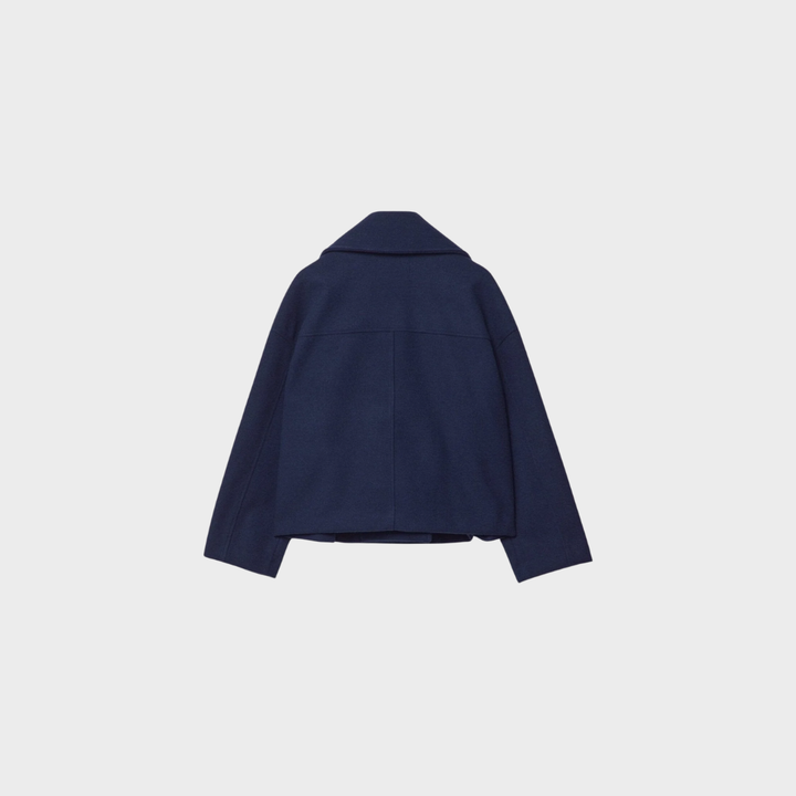 Aria | Winter Cropped Wool-Blend Jacket