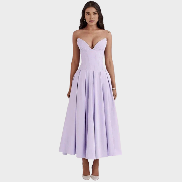 Harper | Elegant midi dress for women