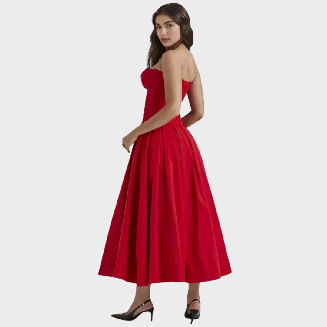 Harper | Elegant midi dress for women