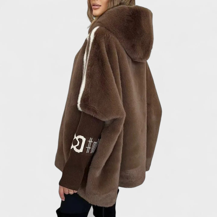 Poppy | Winter coat with hood