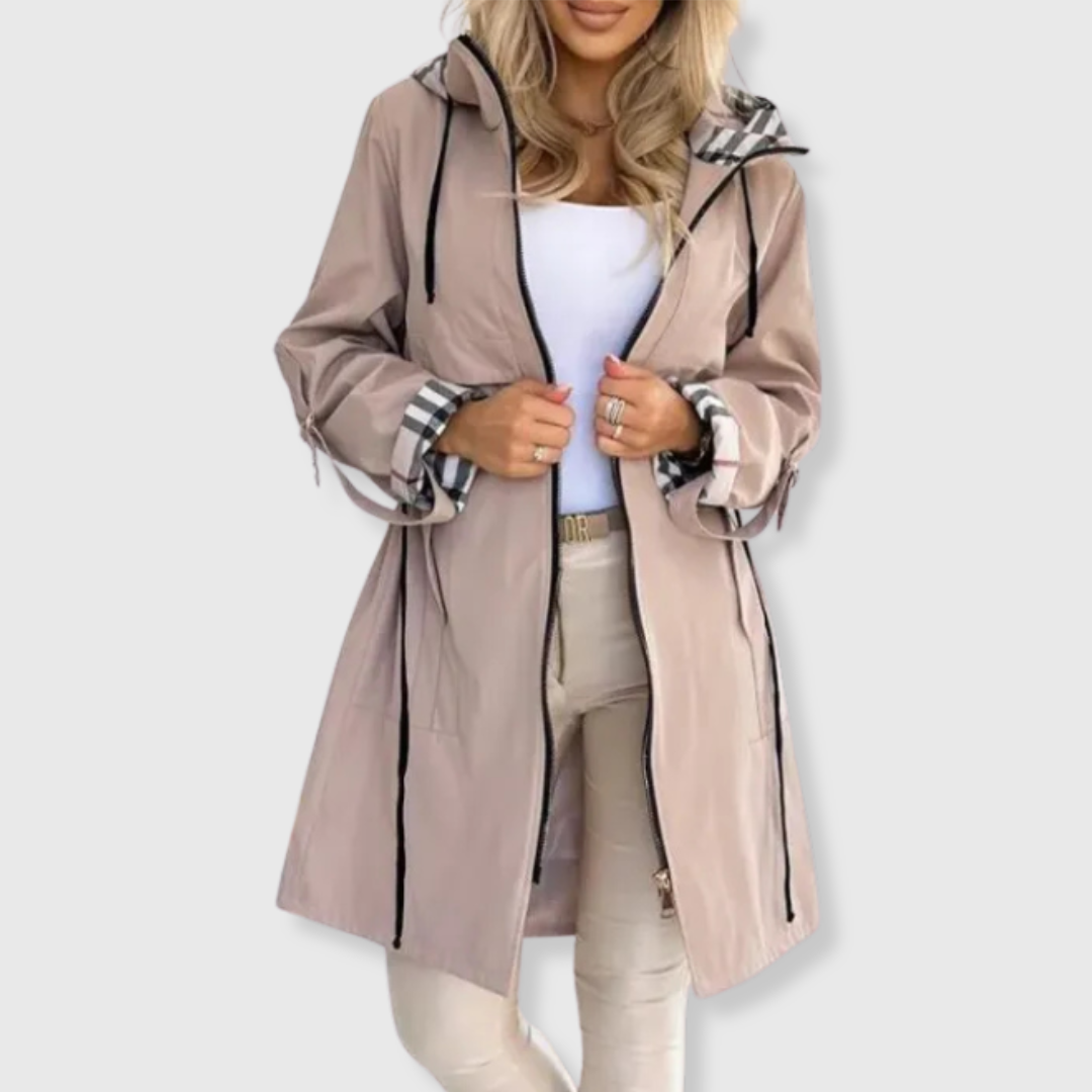 Natalia | Water and Windproof Zip Coat