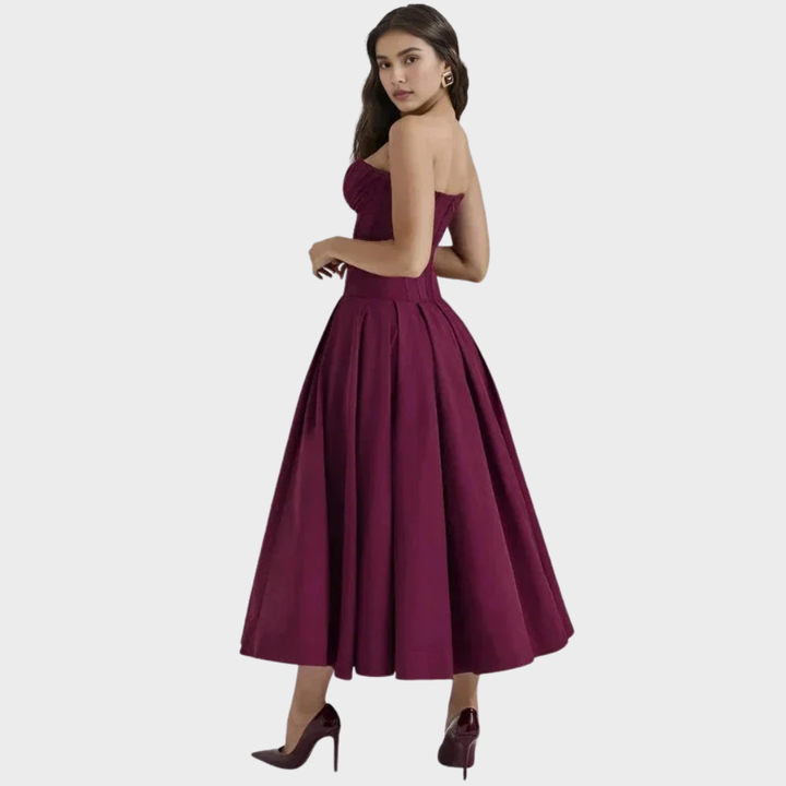 Harper | Elegant midi dress for women