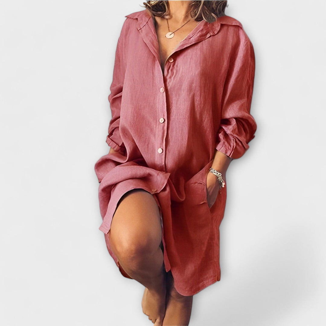 Lässig Cotton Blouse for Everyday