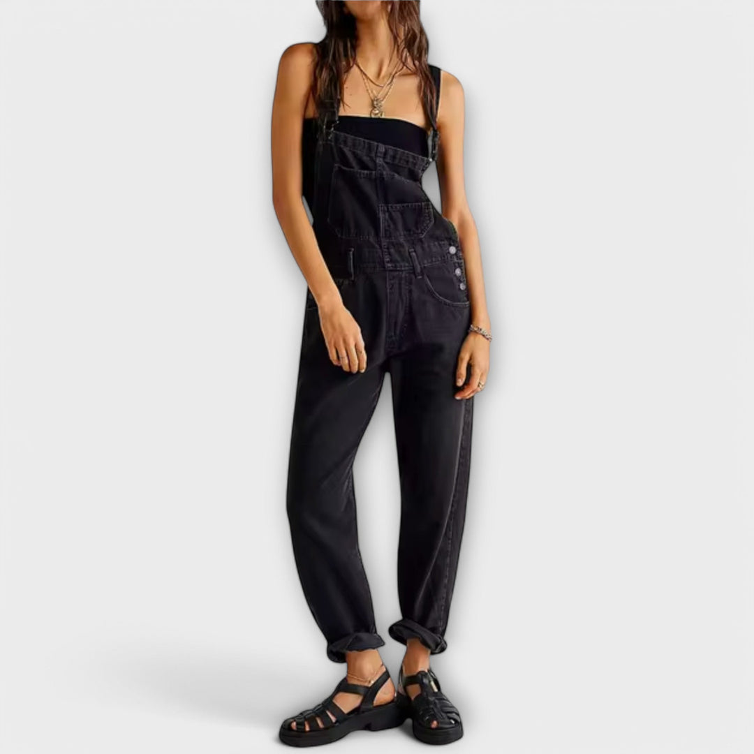 Shaira – Relaxed Fit Denim Overall