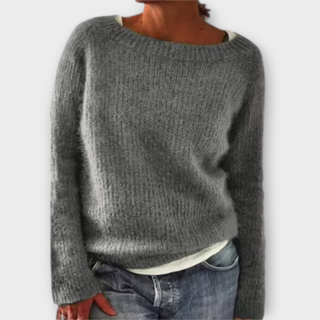 Regine – Plain Knit Jumper