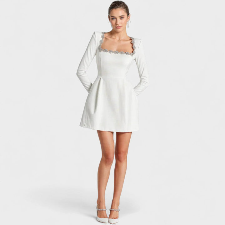 Elea | Satin Mini Dress