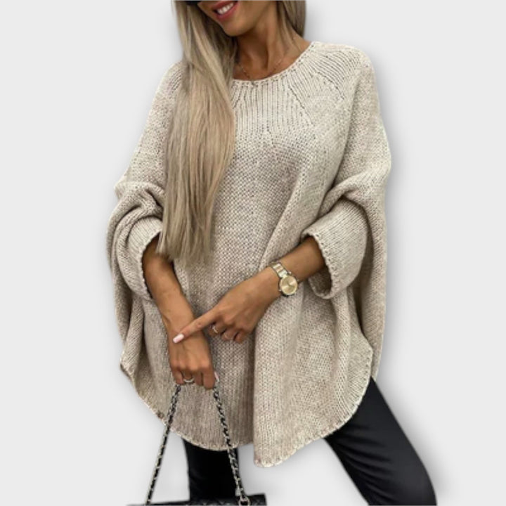 Isabelle - Stylish Women's Jumper with Round Neck