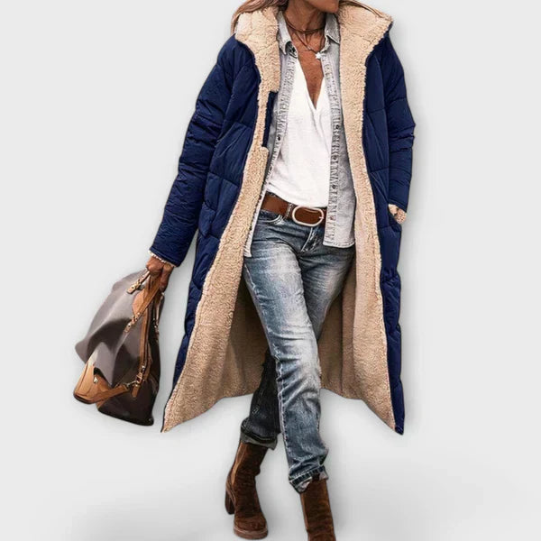 Kora – Cosy Fur-Lined Coat