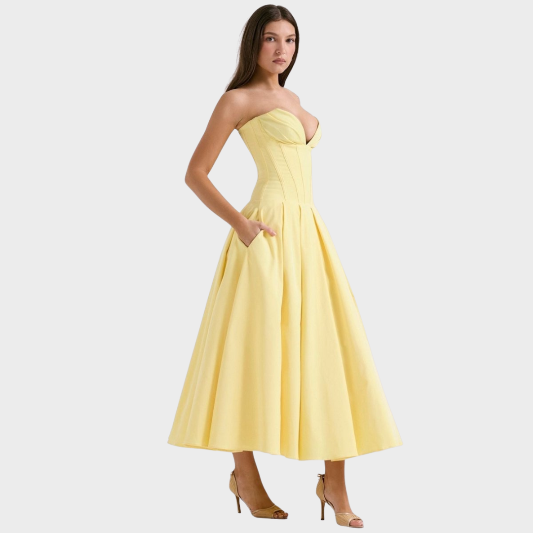 Harper | Elegant midi dress for women