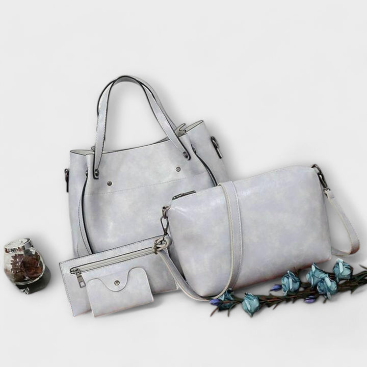 Léora. - 4-Piece Vintage Bag Set