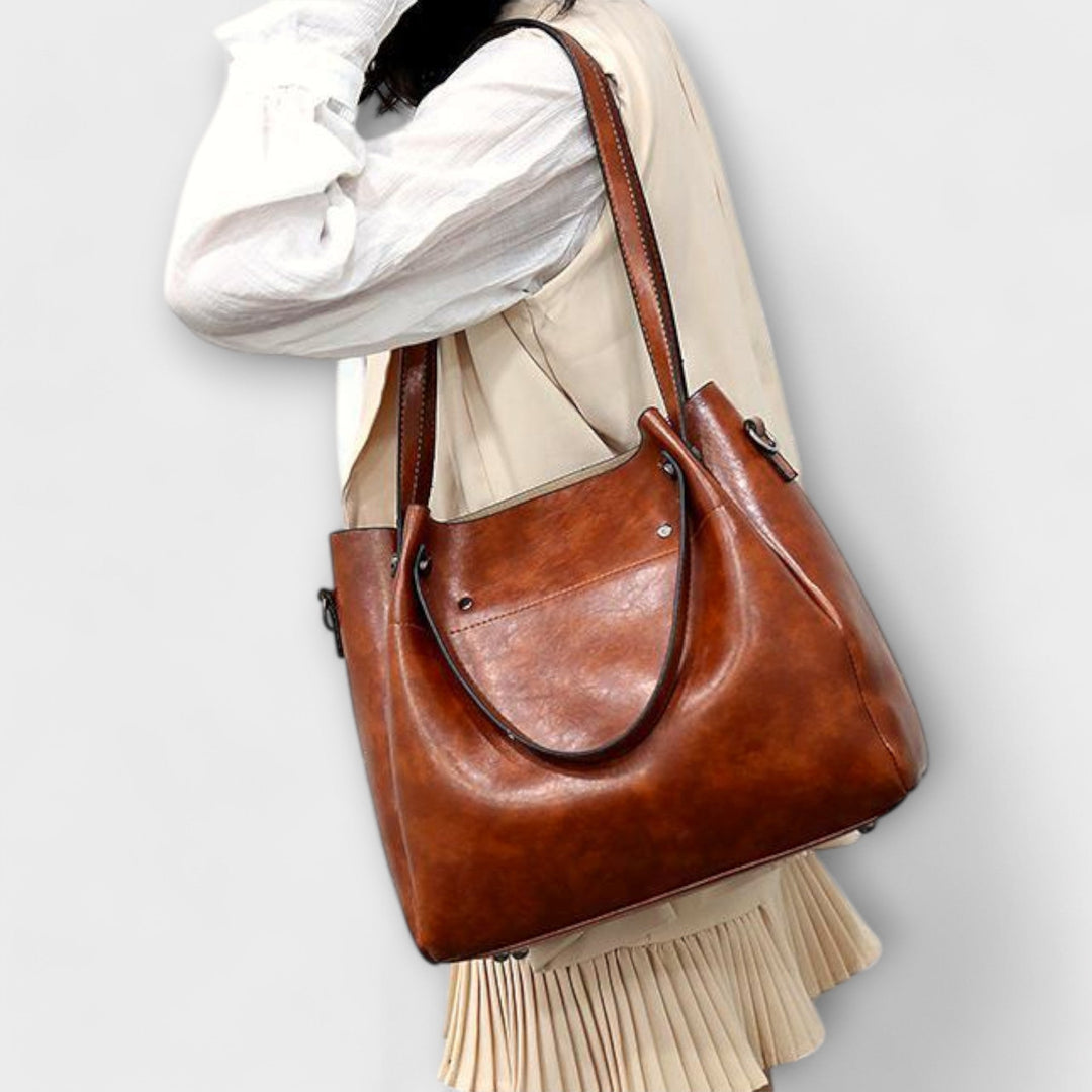 Léora. - 4-Piece Vintage Bag Set