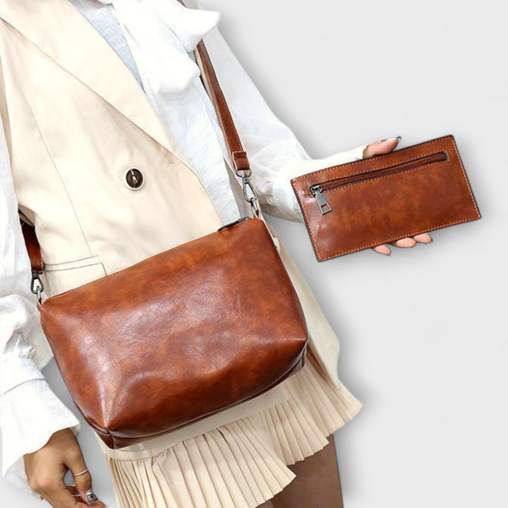 Léora. - 4-Piece Vintage Bag Set
