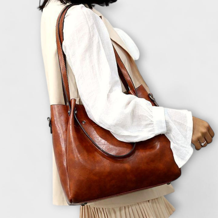 Léora. - 4-Piece Vintage Bag Set