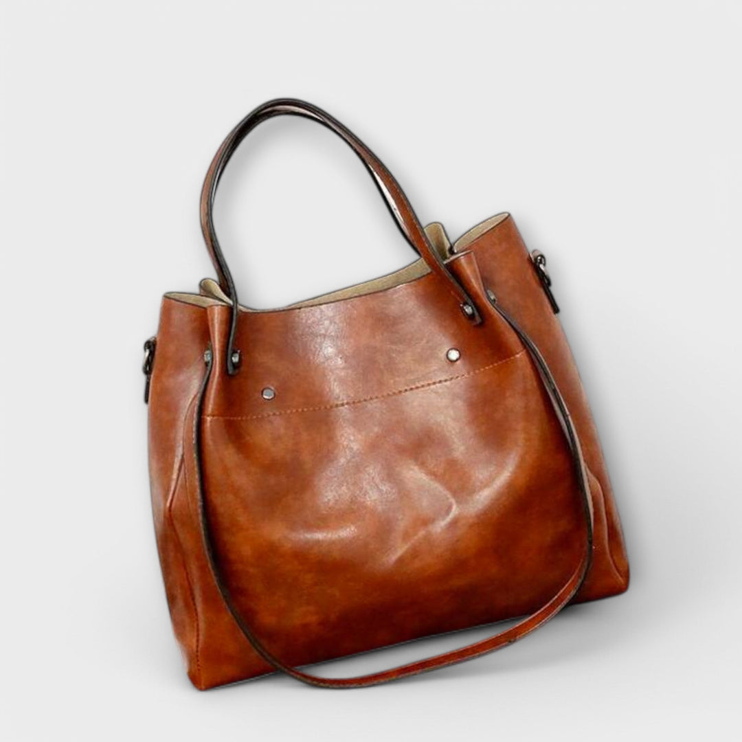 Léora. - 4-Piece Vintage Bag Set