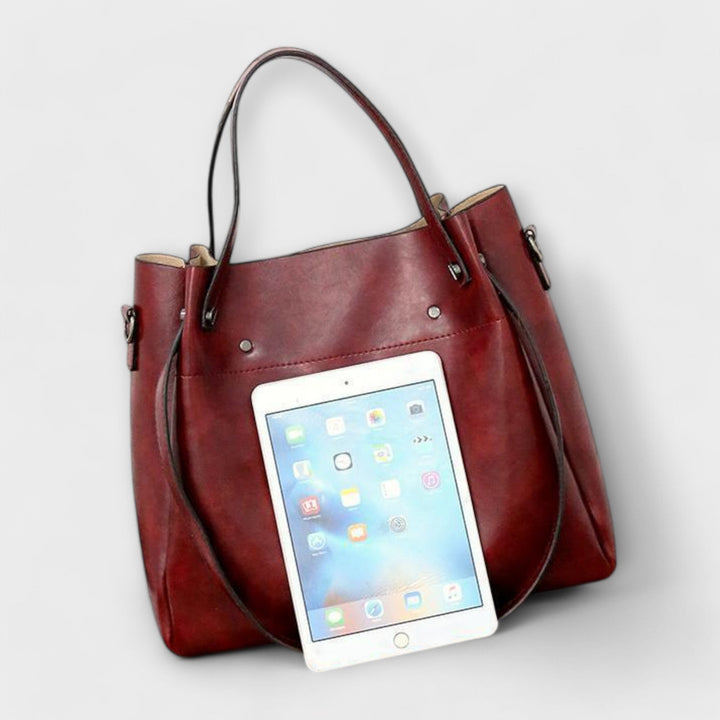 Léora. - 4-Piece Vintage Bag Set