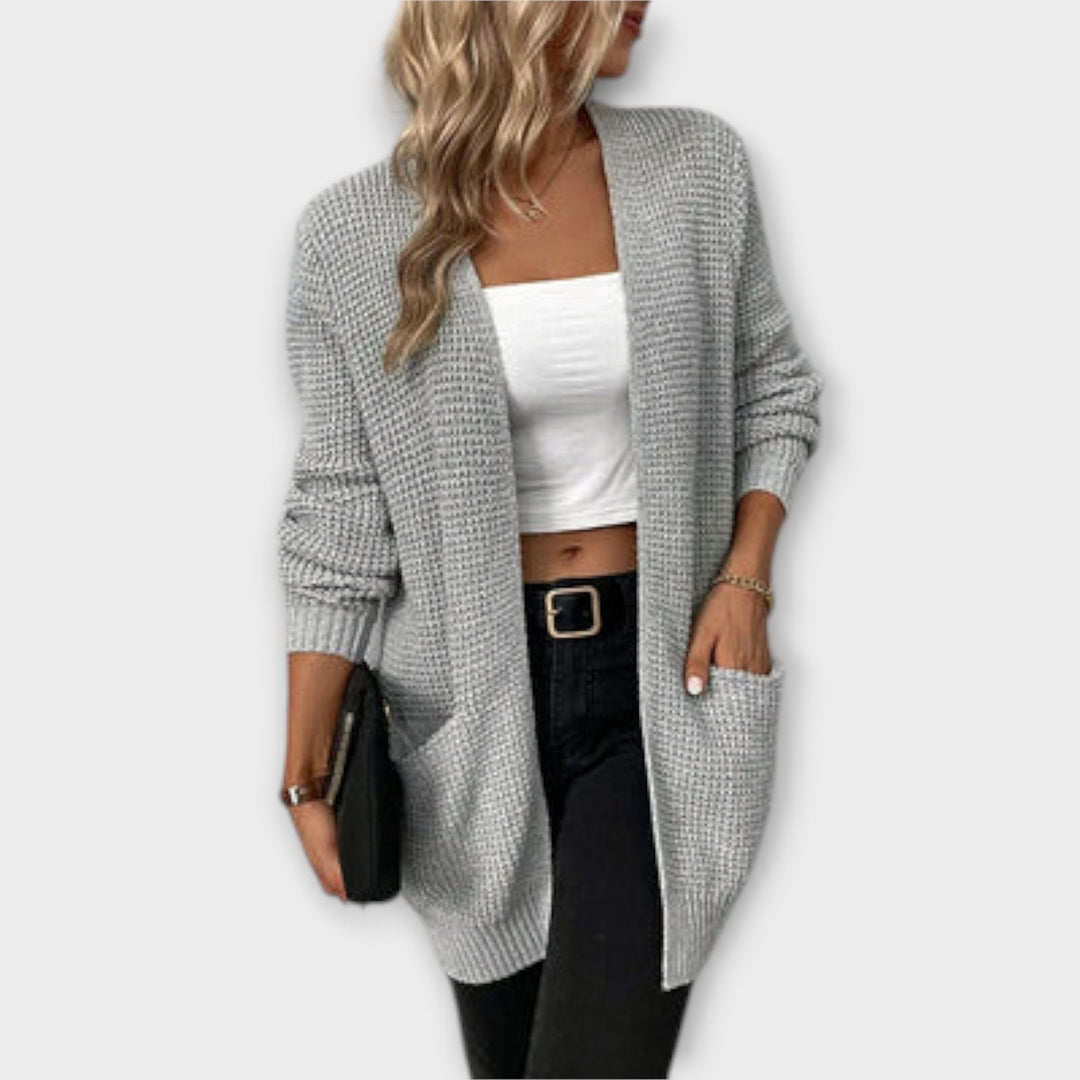 Nancy - A Casual Knit Cardigan with Pocket