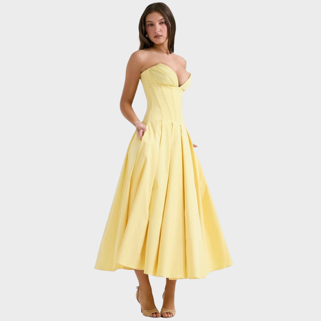 Harper | Elegant midi dress for women