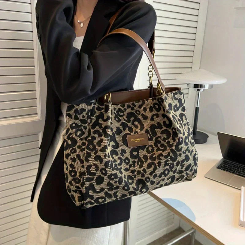 Nora | Leopard Charm Bag