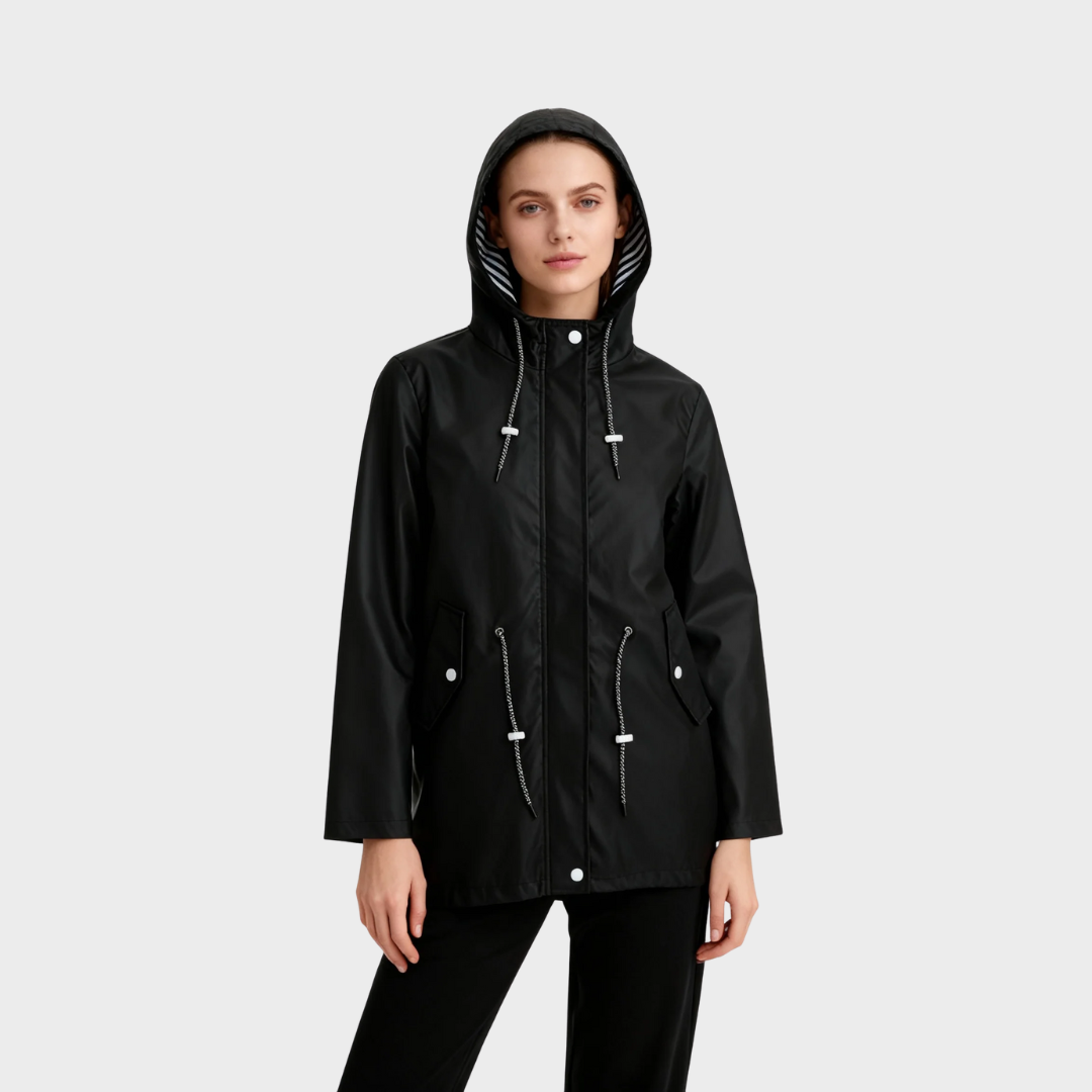 Ivy | Weatherproof coat with hood