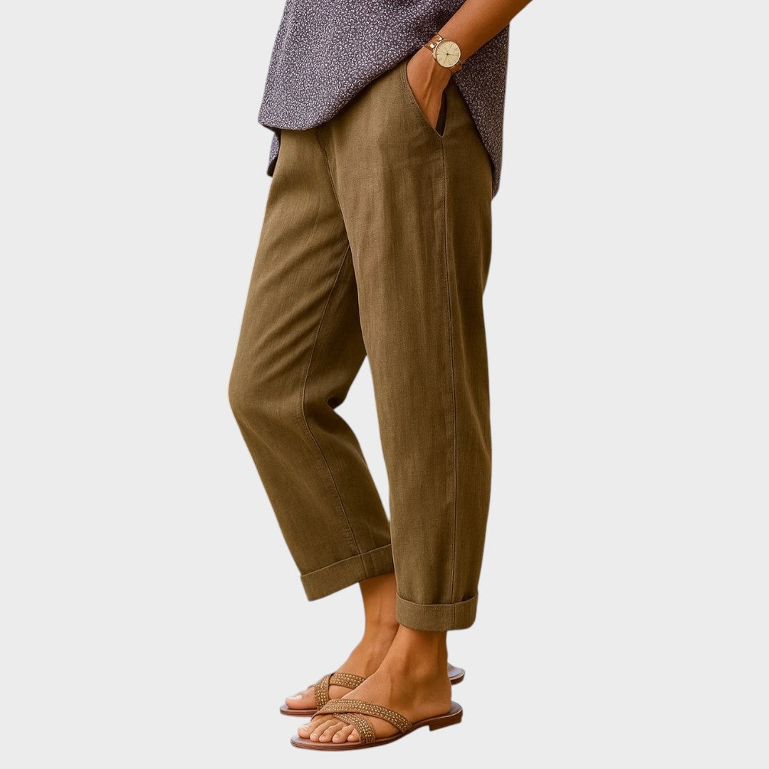 Nina | Elegant Lightweight Trousers