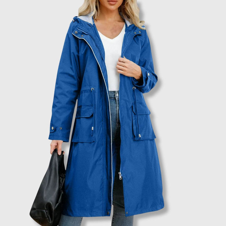 Julia | Stylish Trench Coat with Hood
