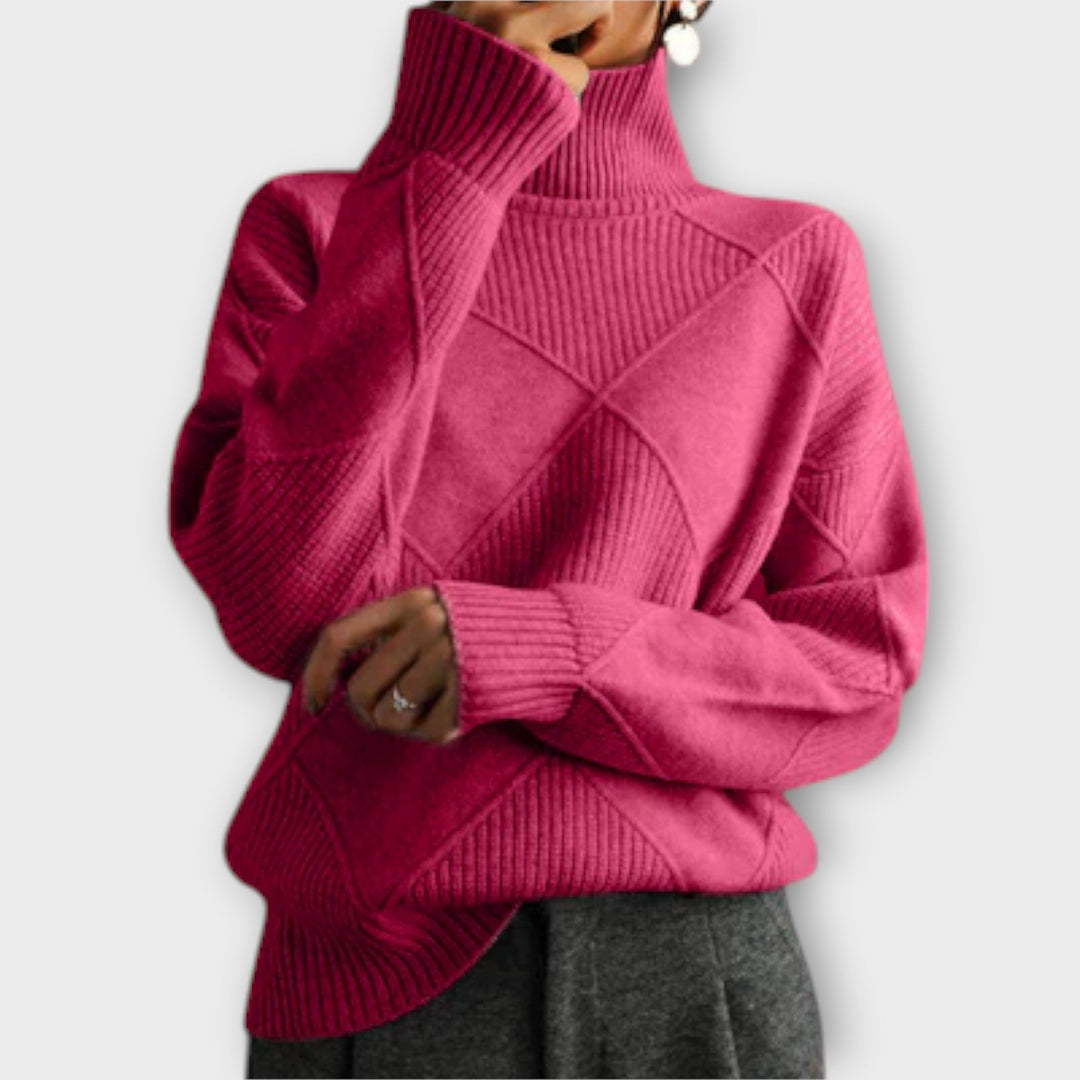 Melanie - Cosy Roll Neck Jumper