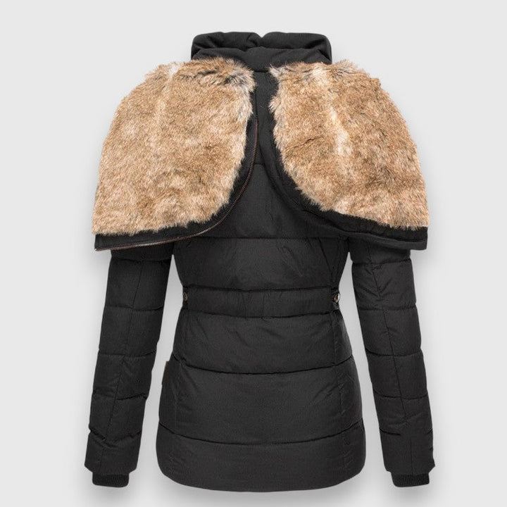 Margot I Puffer Jacket with Hood and Slim Fit