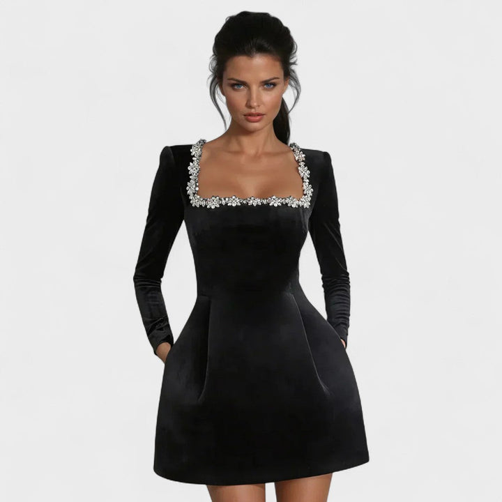 Elea | Satin Mini Dress