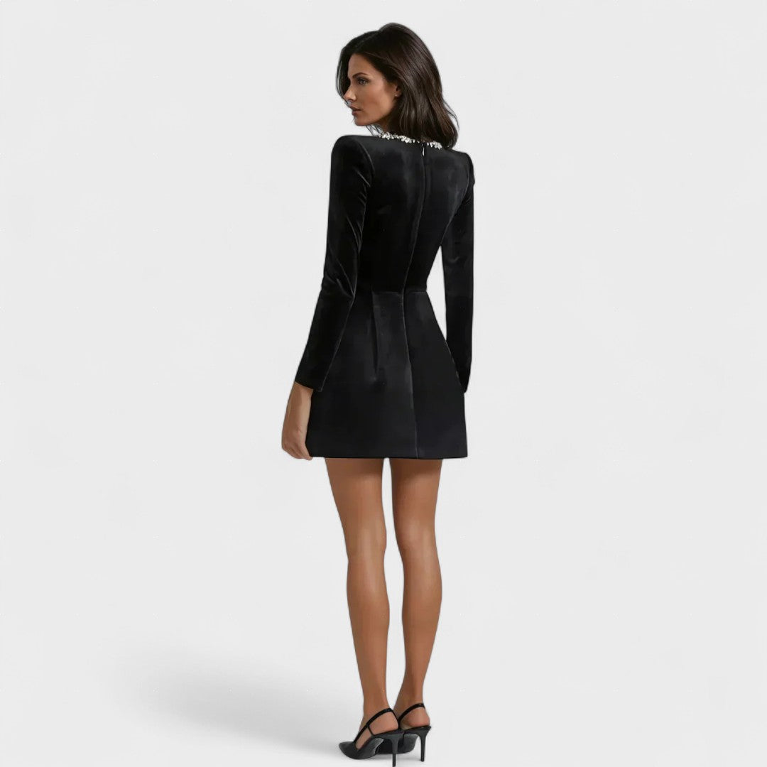 Elea | Satin Mini Dress