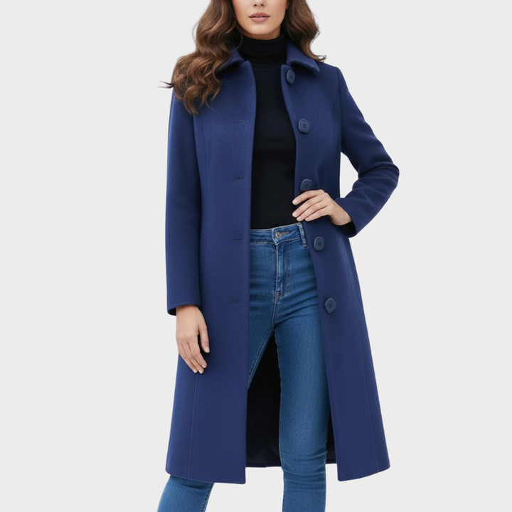 Josephine | Single Breasted Winter Trench Coat
