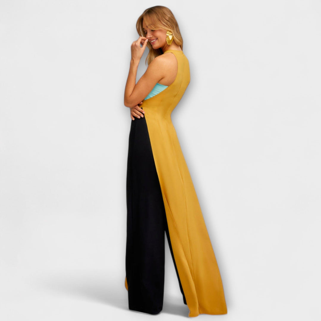 Kimberly - Dark Teal Jumpsuit