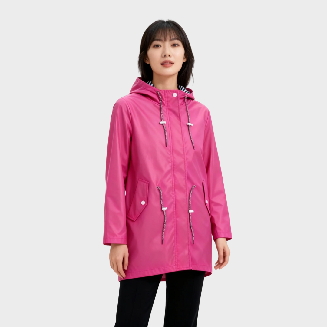 Ivy | Weatherproof coat with hood