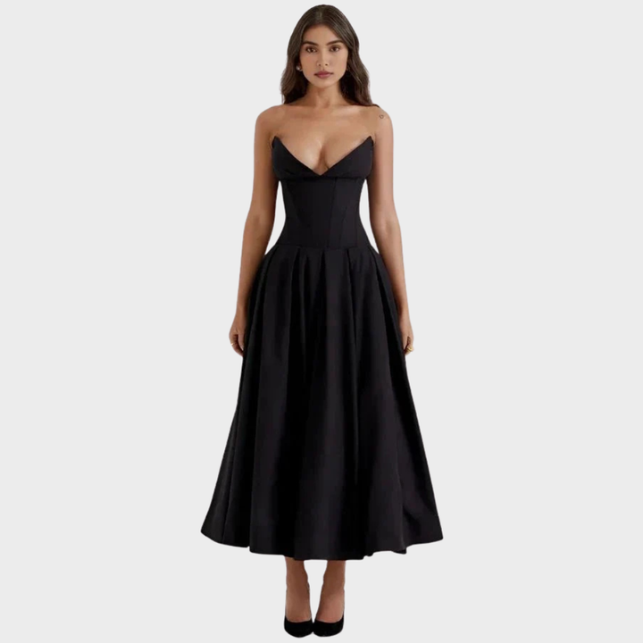 Harper | Elegant midi dress for women
