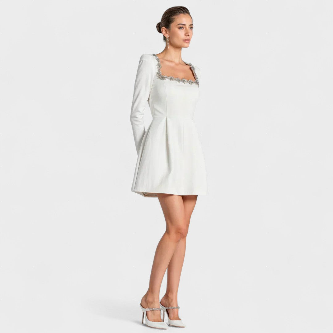 Elea | Satin Mini Dress