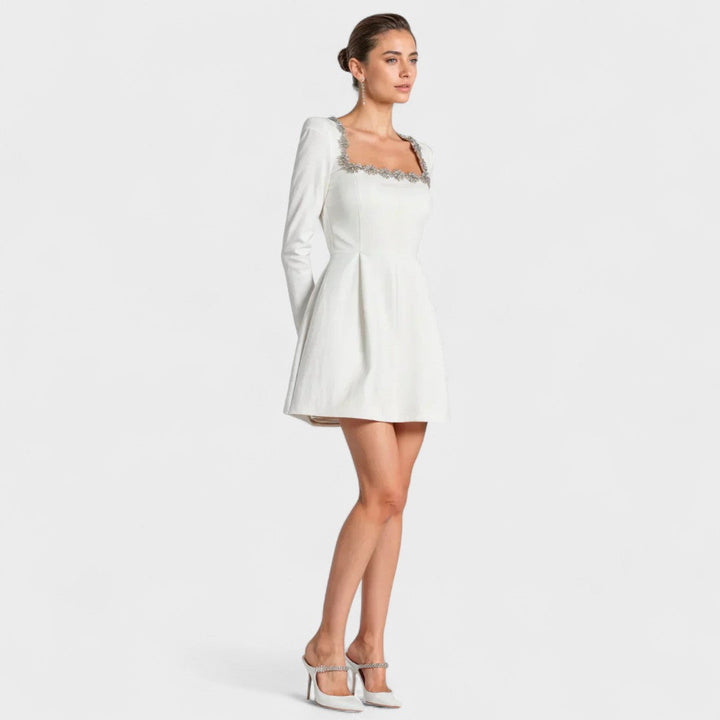 Elea | Satin Mini Dress