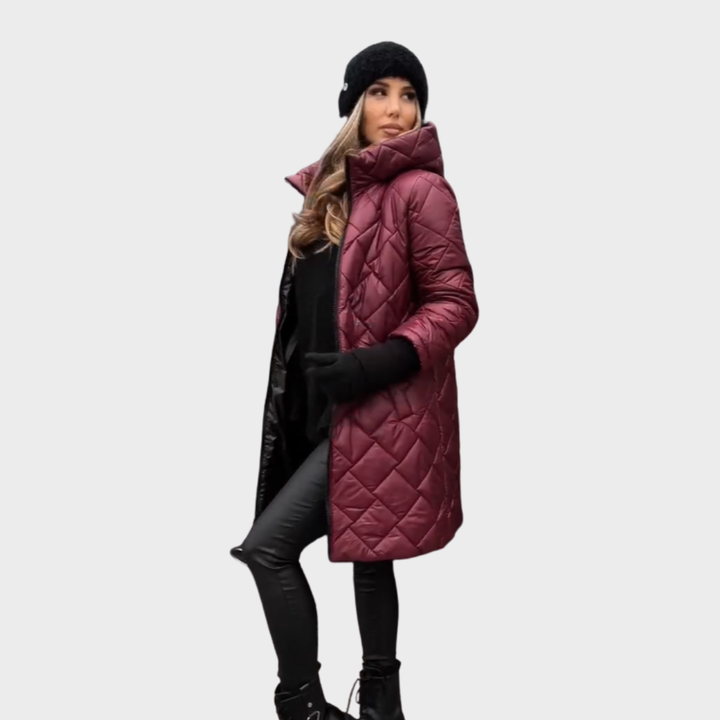 Bella | Quilted Puffer Coat for Warmth this Winter