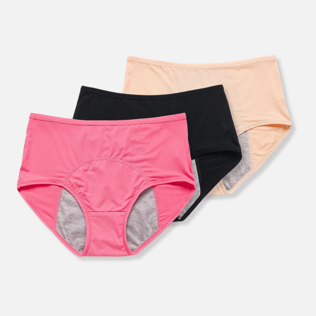 Comfortable, leak-proof menstrual underwear for women