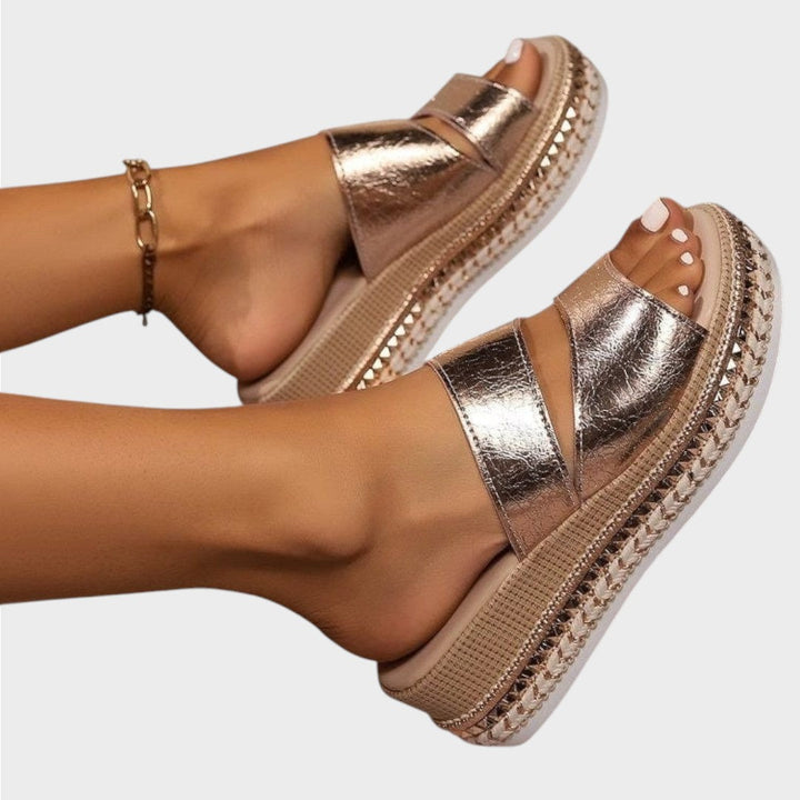 Anna | Oasis Platform Sandals