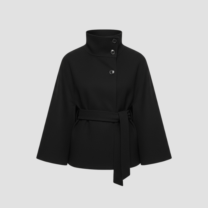 Charlotte | Cape Coat for Women in Wool Blend