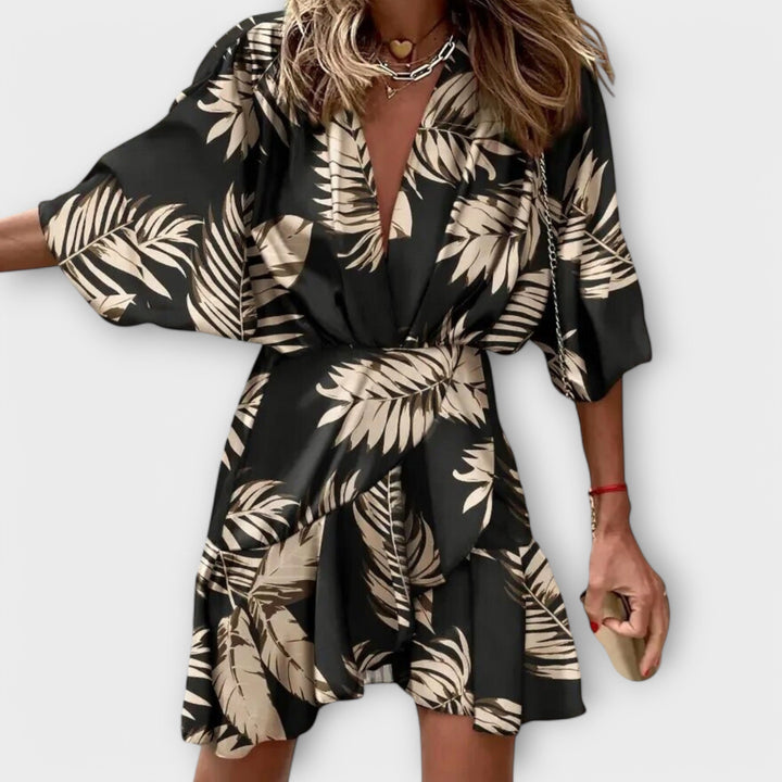 Georgie - Stylish Summer Dress with Batwing Sleeves