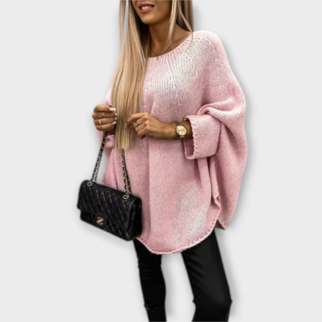 Isabelle - Stylish Women's Jumper with Round Neck