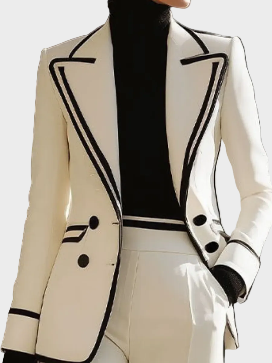 Hildegarda – Double-breasted Suit Set