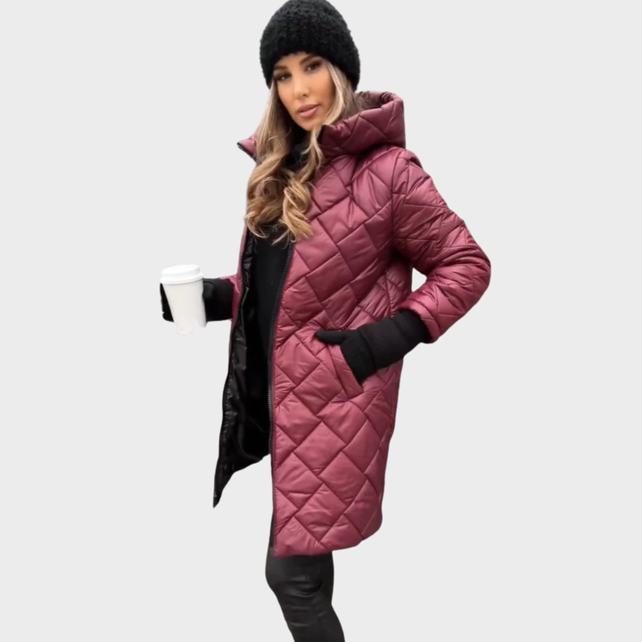 Bella | Quilted Puffer Coat for Warmth this Winter