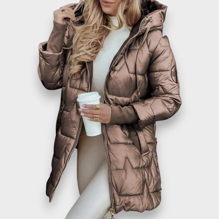Stella | Elegant Winter Coat with Hood