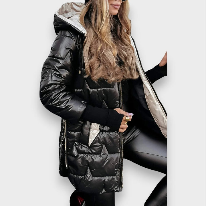 Stella | Elegant Winter Coat with Hood