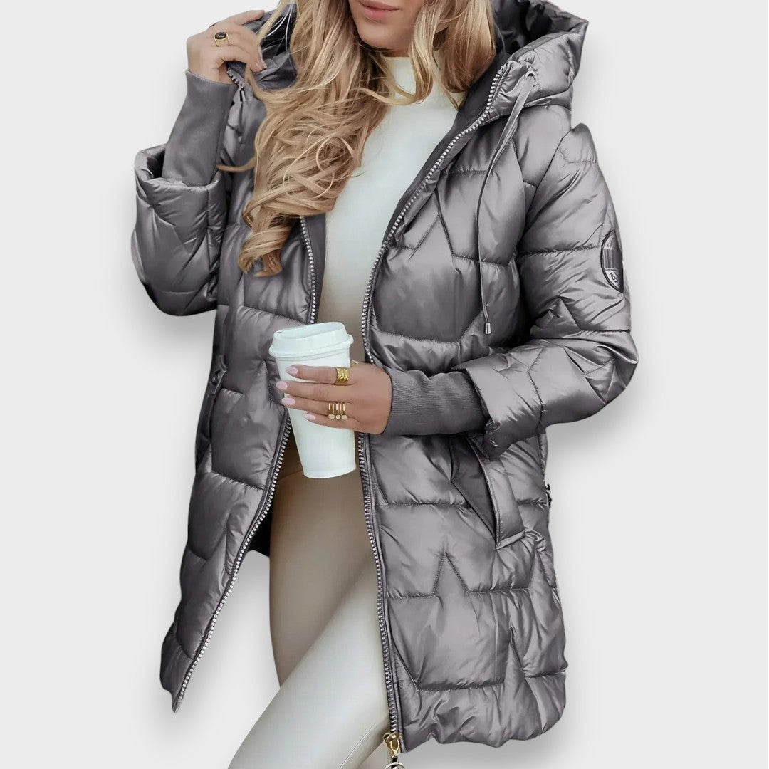 Stella | Elegant Winter Coat with Hood